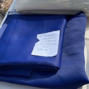 Blackout curtain panels